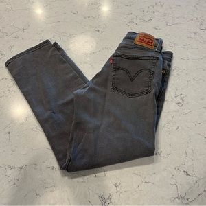 Levi's Wedgie Straight Cosmic Comet size 26 Worn once. Bootie looks fabulous.